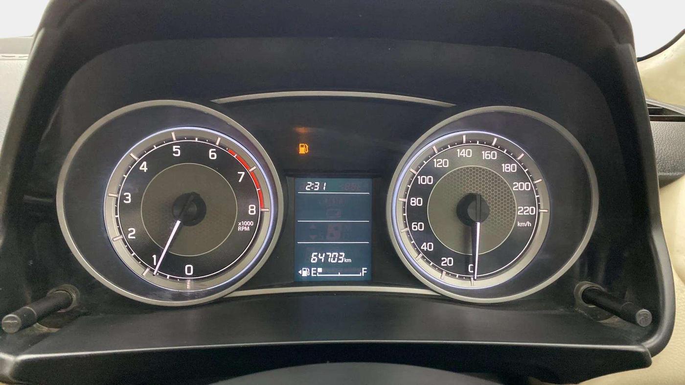 2019 Maruti Dzire VXI, Petrol, Manual, 64,803 km, Odometer Image