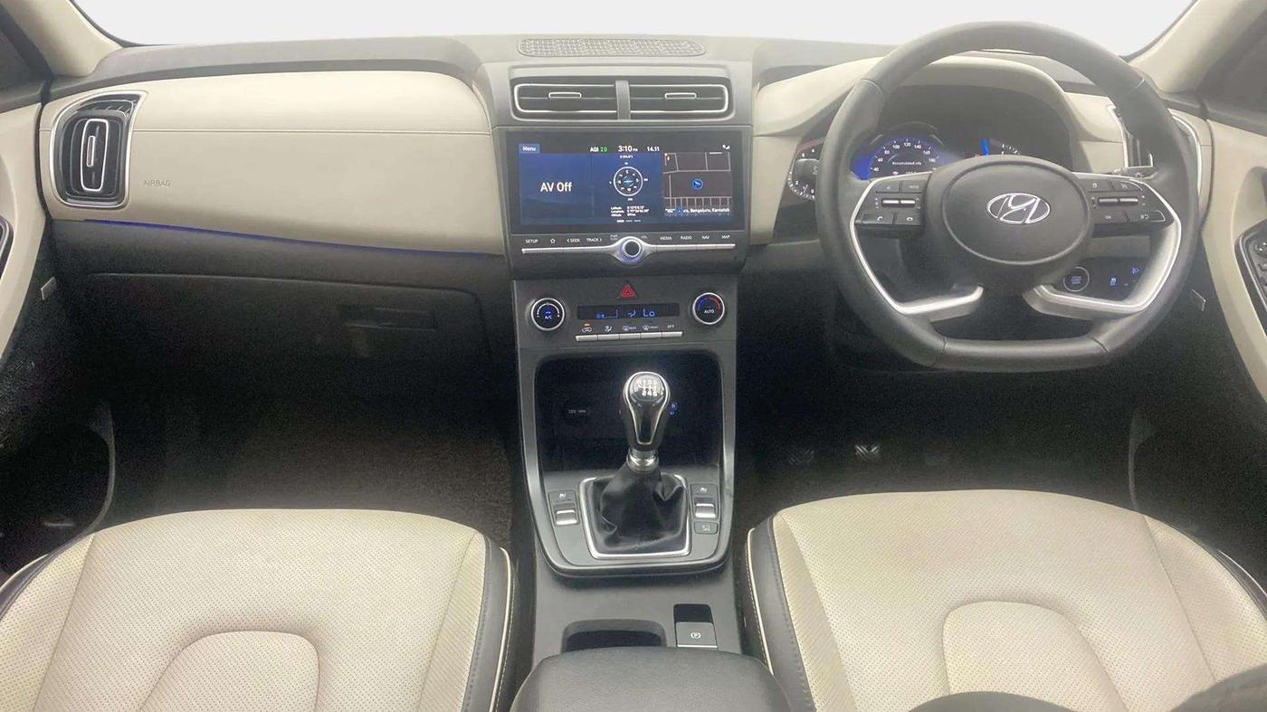 2022 Hyundai Creta SX (O) 1.5 DIESEL, Diesel, Manual, 41,404 km, Dashboard