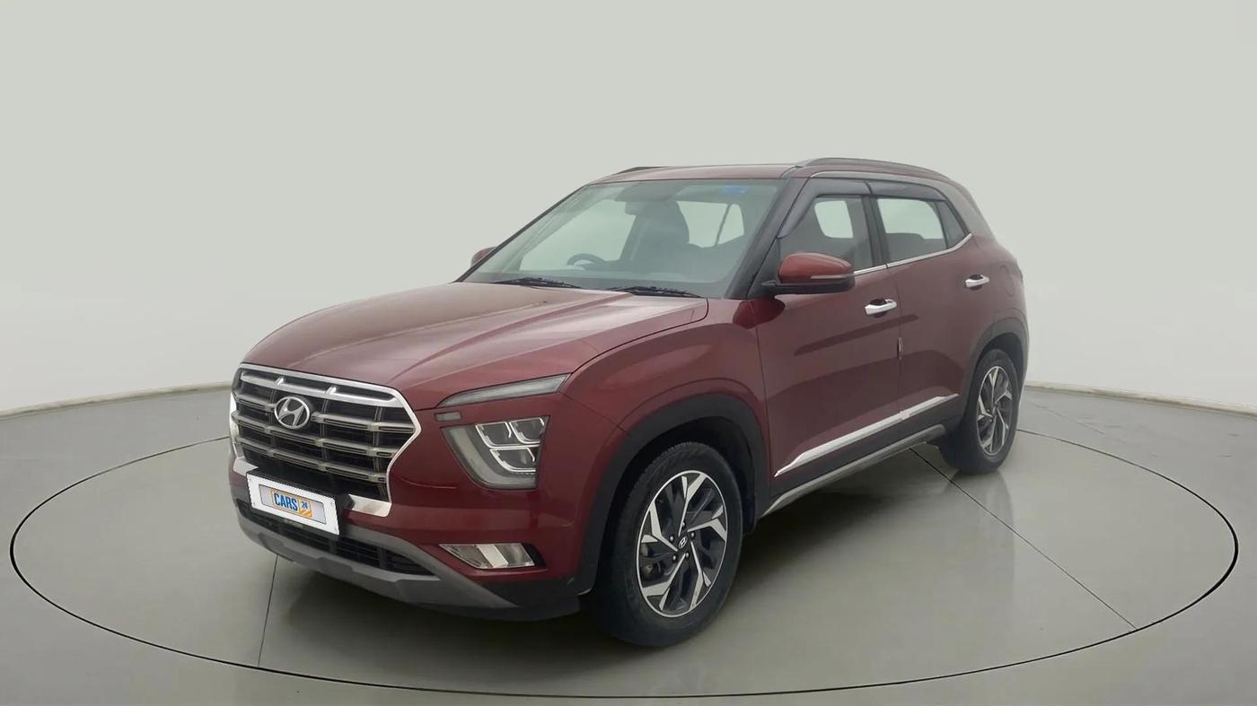 2022 Hyundai Creta SX (O) 1.5 DIESEL, Diesel, Manual, 41,404 km, Left Front Diagonal
