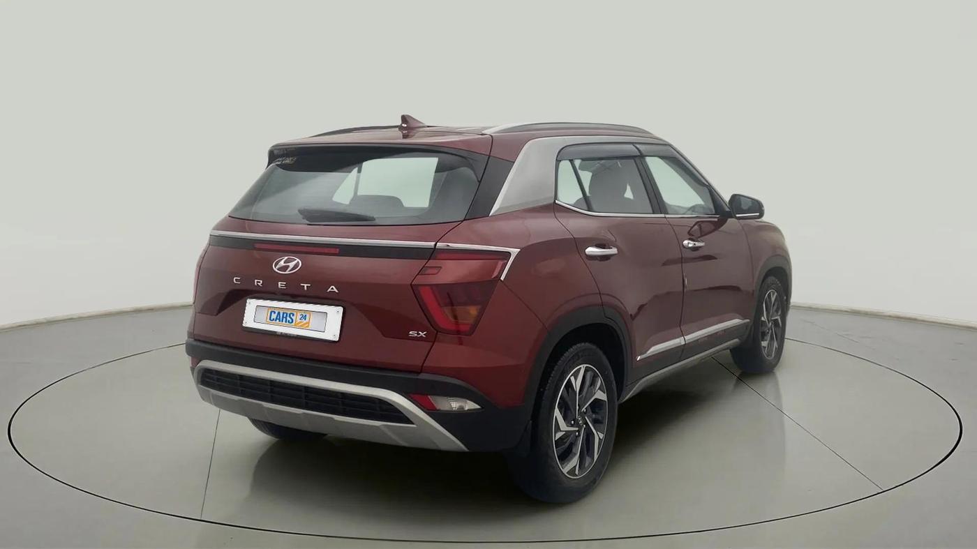 2022 Hyundai Creta SX (O) 1.5 DIESEL, Diesel, Manual, 41,404 km, Right Back Diagonal
