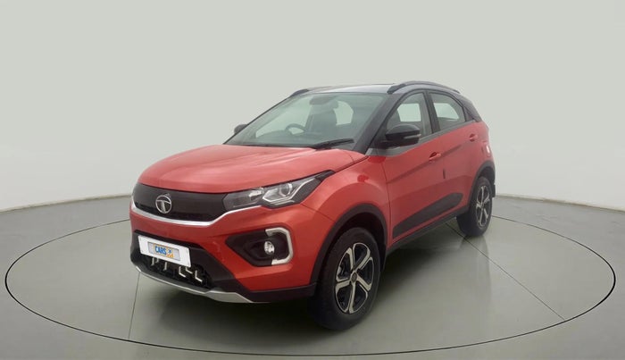2022 Tata NEXON XZ PLUS (HS) PETROL DUAL TONE, Petrol, Manual, 19,624 km, Left Front Diagonal