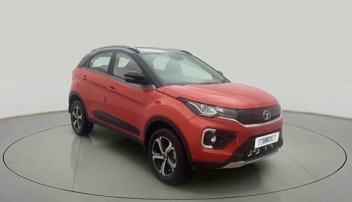 2022 Tata NEXON XZ PLUS (HS) PETROL DUAL TONE, Petrol, Manual, 19,624 km, Right Front Diagonal