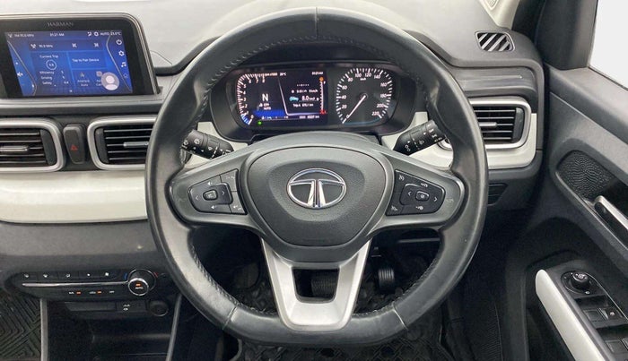 2022 Tata PUNCH CREATIVE  AMT, Petrol, Automatic, 45,194 km, Steering Wheel Close Up