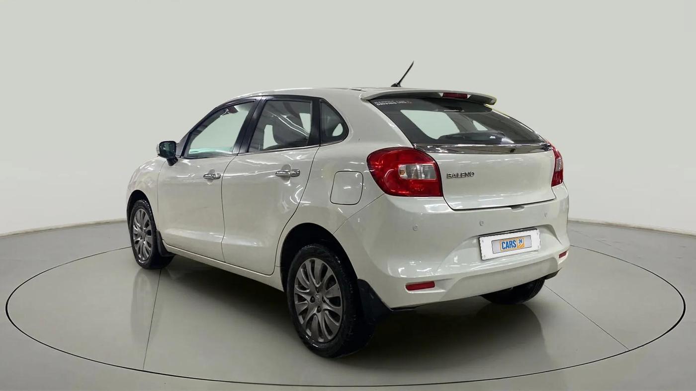 2019 Maruti Baleno ZETA CVT PETROL 1.2, Petrol, Automatic, 50,678 km, Left Back Diagonal