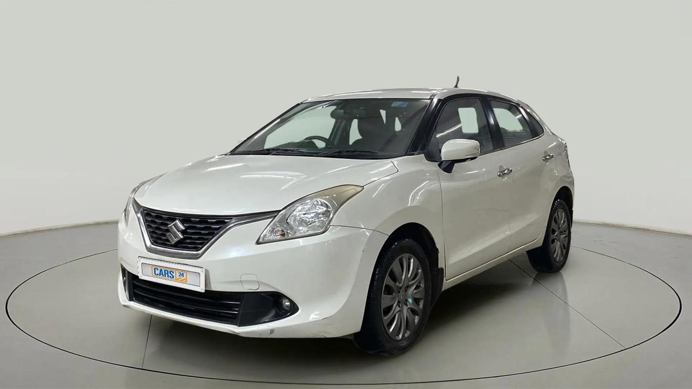 2019 Maruti Baleno ZETA CVT PETROL 1.2, Petrol, Automatic, 50,678 km, Left Front Diagonal
