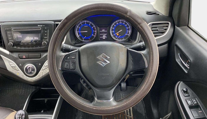 2017 Maruti Baleno DELTA PETROL 1.2, Petrol, Manual, 49,468 km, Steering Wheel Close Up