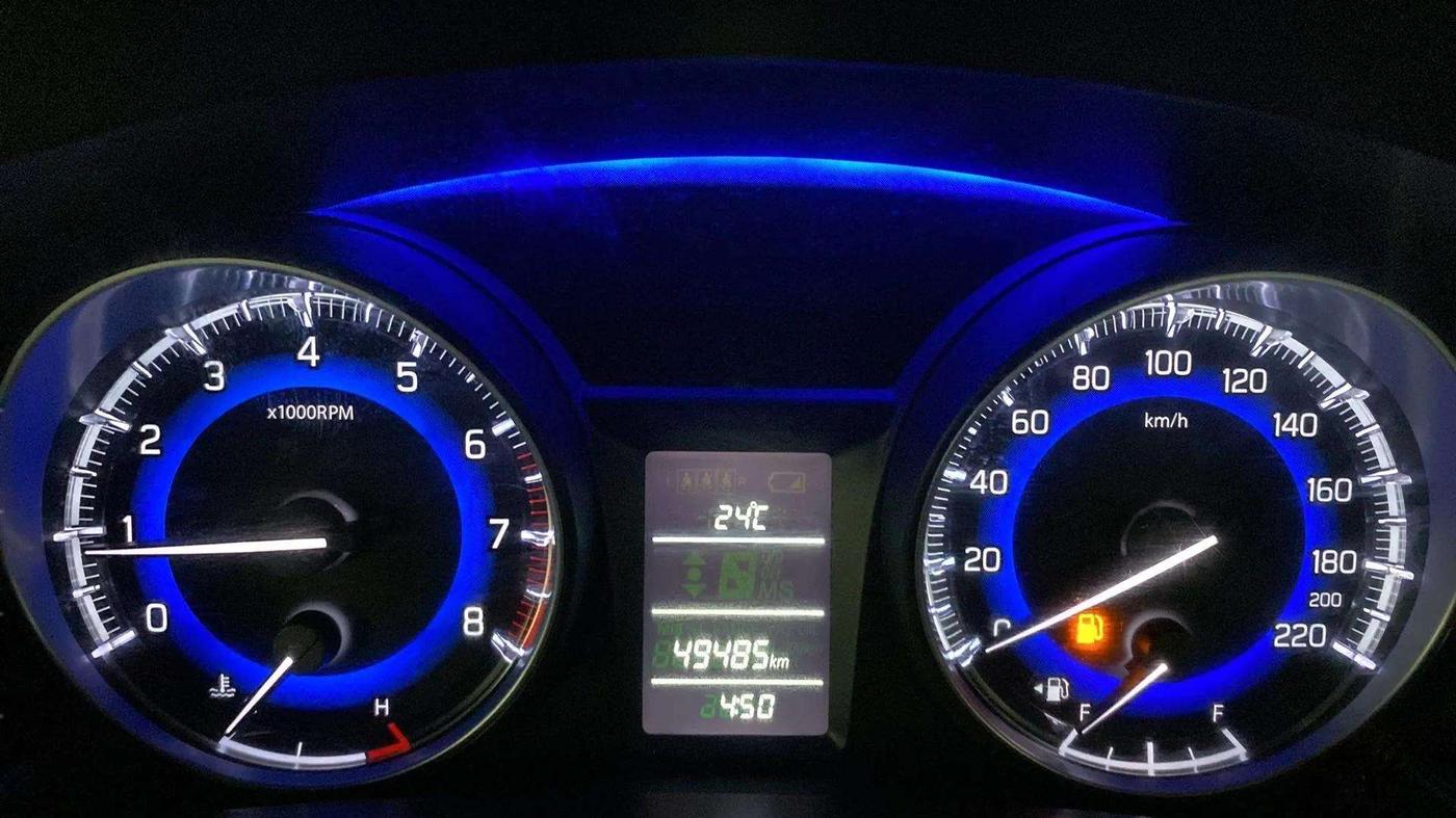 2017 Maruti Baleno DELTA PETROL 1.2, Petrol, Manual, 49,468 km, Odometer Image