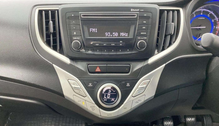2017 Maruti Baleno DELTA PETROL 1.2, Petrol, Manual, 49,468 km, Air Conditioner