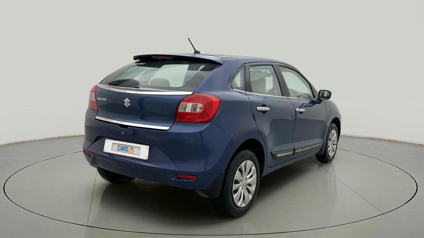 2017 Maruti Baleno DELTA PETROL 1.2, Petrol, Manual, 49,468 km, Right Back Diagonal