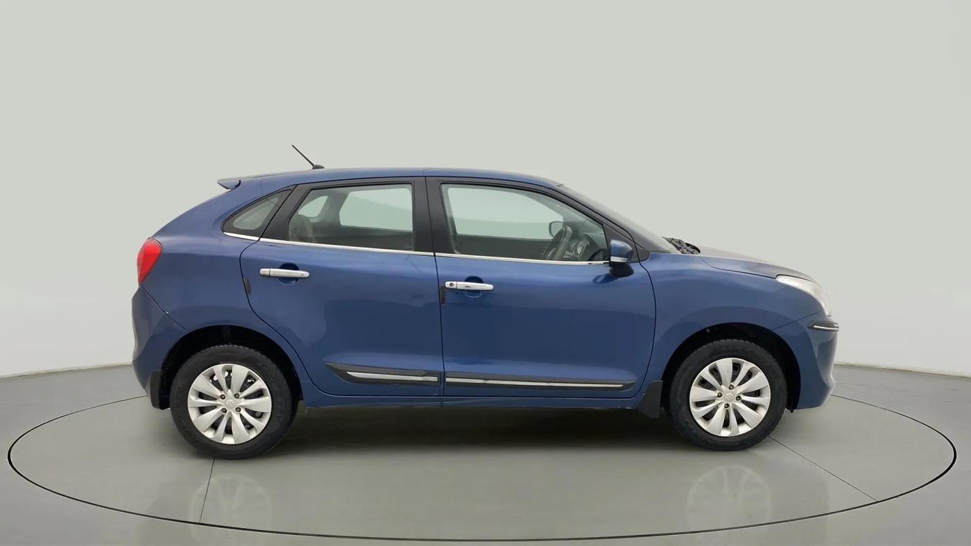 2017 Maruti Baleno DELTA PETROL 1.2, Petrol, Manual, 49,468 km, Right Side View