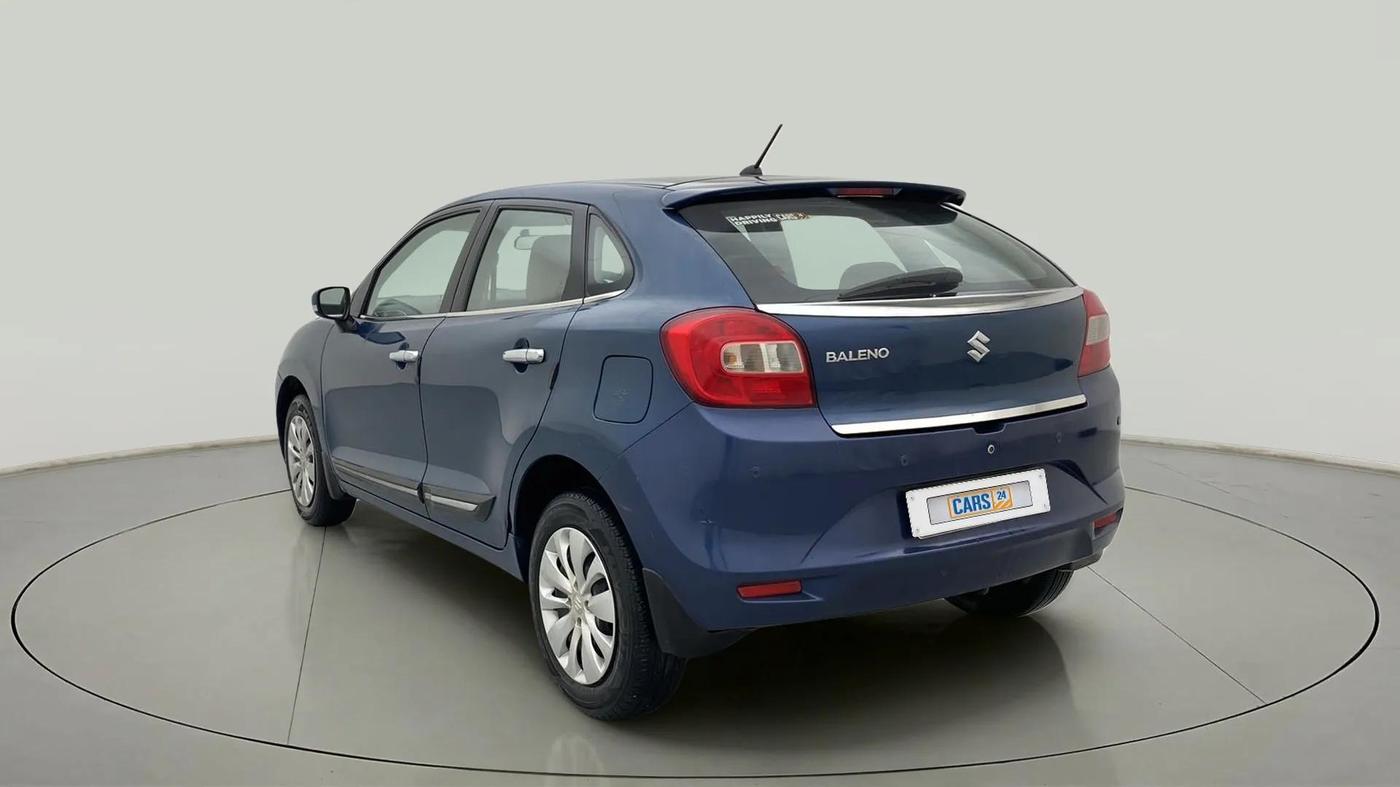2017 Maruti Baleno DELTA PETROL 1.2, Petrol, Manual, 49,468 km, Left Back Diagonal