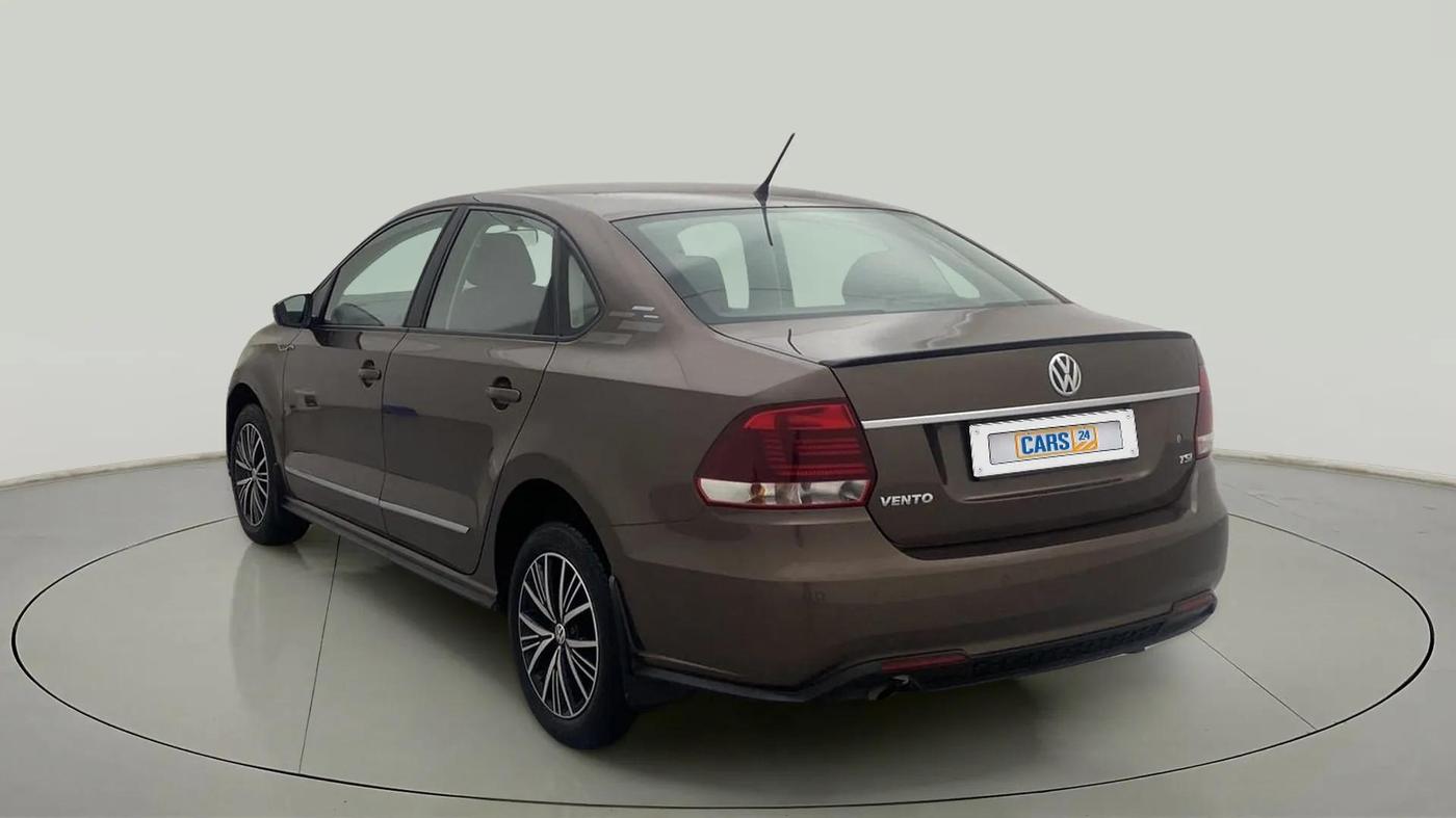 2021 Volkswagen Vento COMFORTLINE 1.0L TSI, Petrol, Manual, 22,433 km, Left Back Diagonal