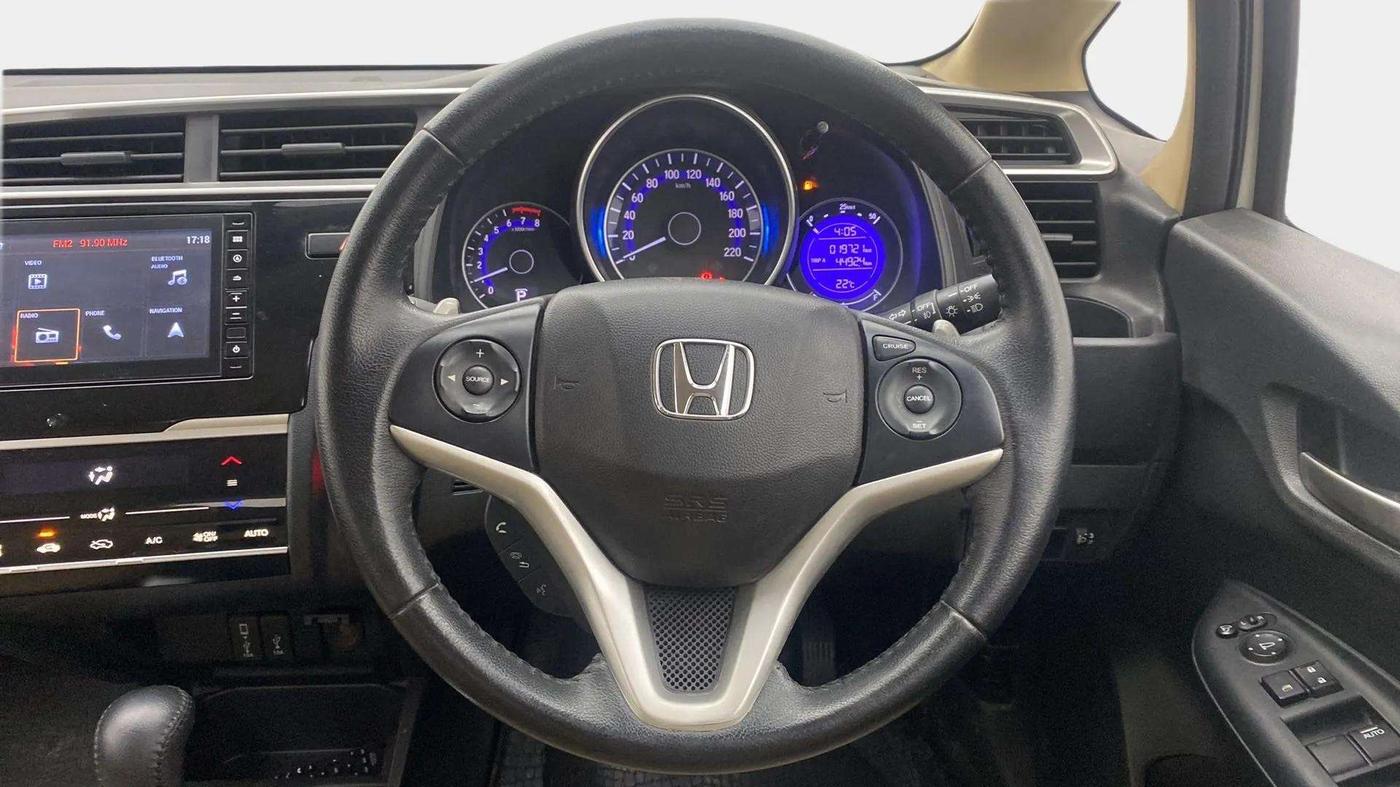 2019 Honda Jazz 1.2L I-VTEC VX CVT, Petrol, Automatic, 19,721 km, Steering Wheel Close Up