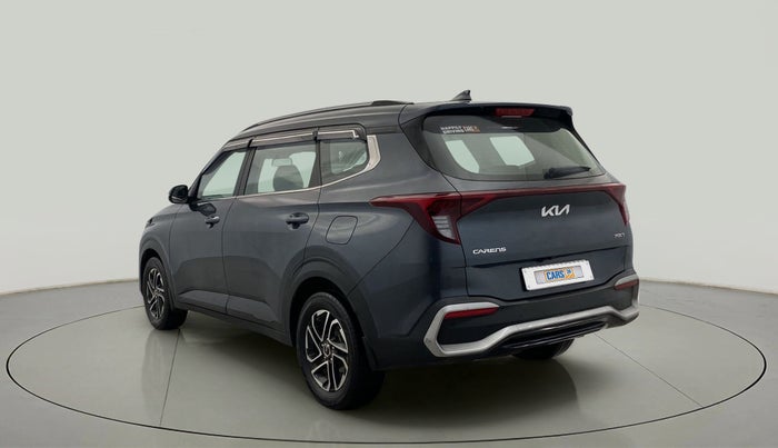 2022 KIA CARENS PRESTIGE PLUS 1.4 PETROL DCT 7 STR, Petrol, Automatic, 25,317 km, Left Back Diagonal
