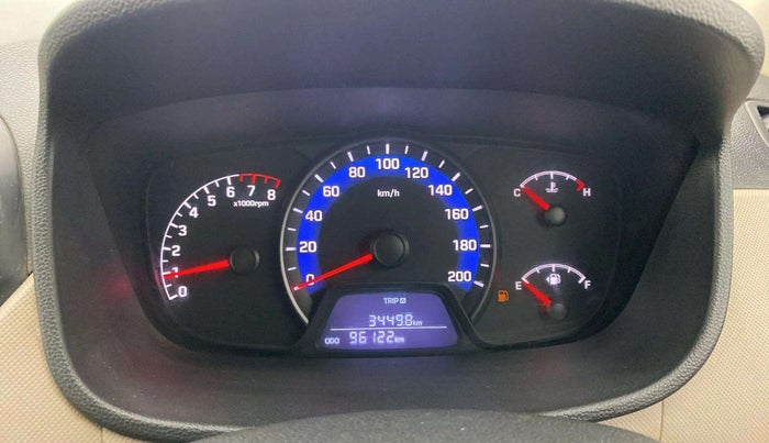 2014 Hyundai Xcent S (O) 1.2, Petrol, Manual, 96,213 km, Odometer Image