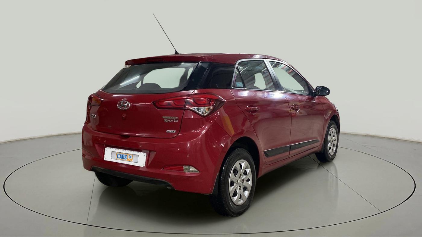 2015 Hyundai Elite i20 SPORTZ 1.2, Petrol, Manual, 66,291 km, Right Back Diagonal