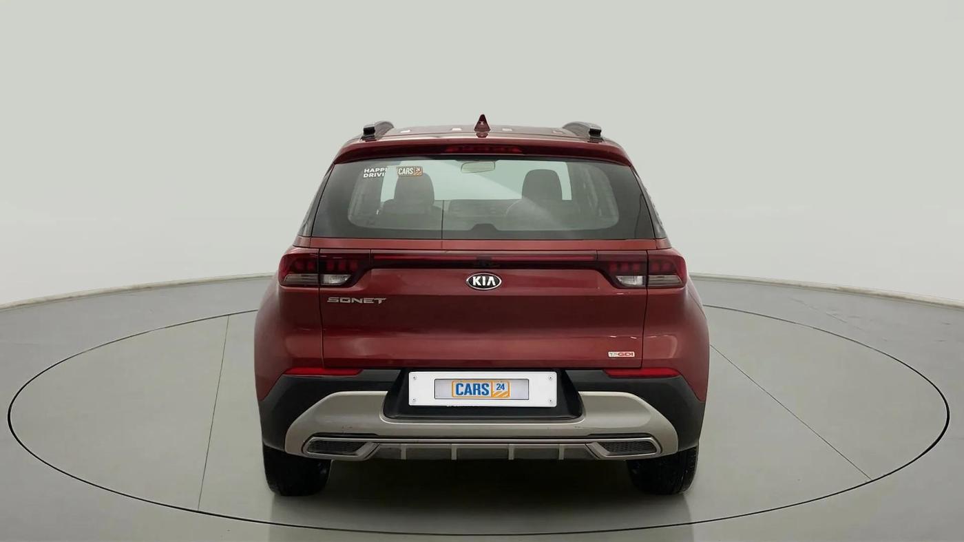 2020 KIA SONET HTX 1.0 IMT, Petrol, Manual, 55,051 km, Back/Rear