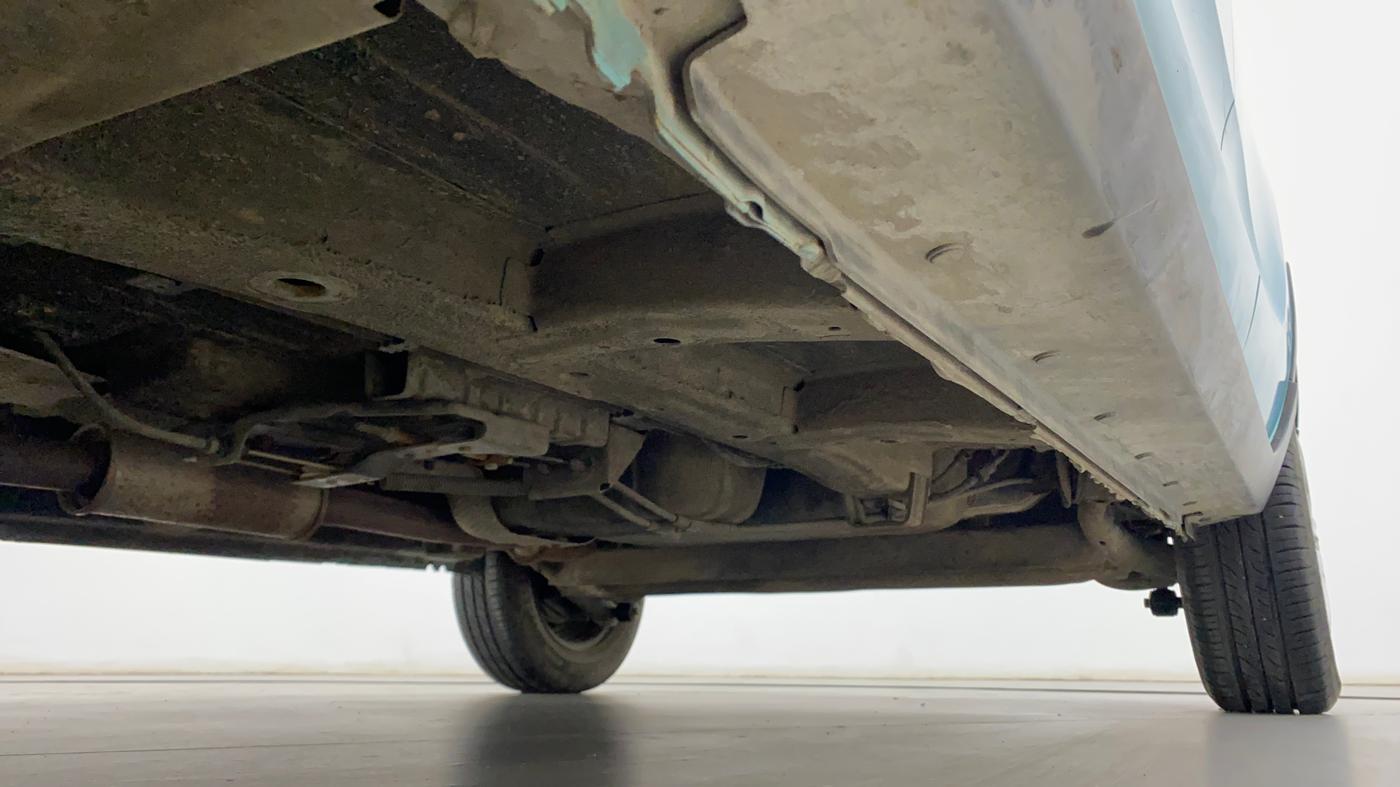 2016 Mahindra Kuv100 K4 6 STR, Petrol, Manual, 16,621 km, Right Side Underbody