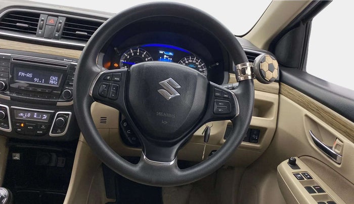 2019 Maruti Ciaz DELTA 1.5 SHVS MT PETROL, Petrol, Manual, 71,856 km, Steering Wheel Close Up