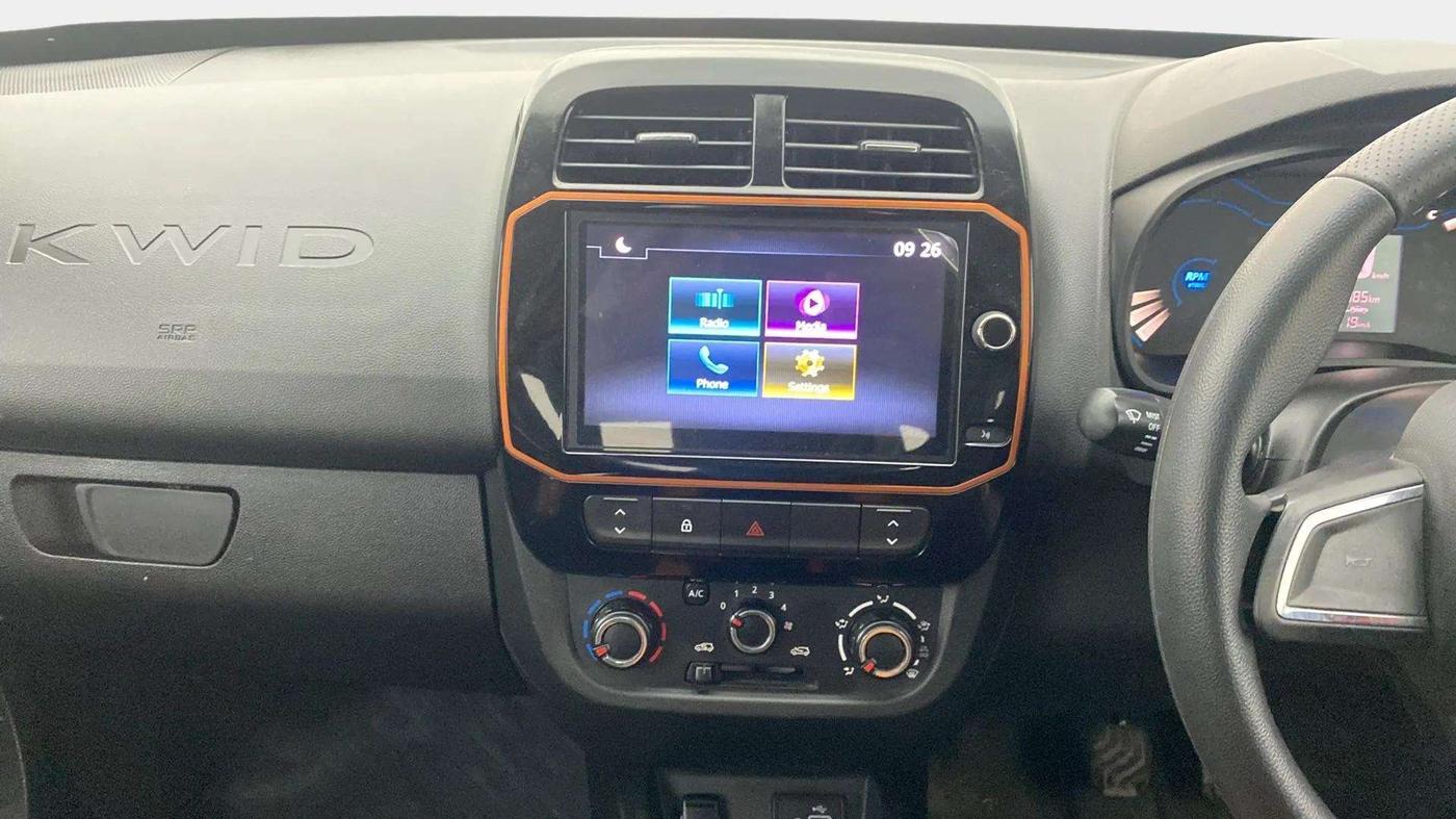 2021 Renault Kwid CLIMBER 1.0 AMT (O), Petrol, Automatic, 11,960 km, Air Conditioner
