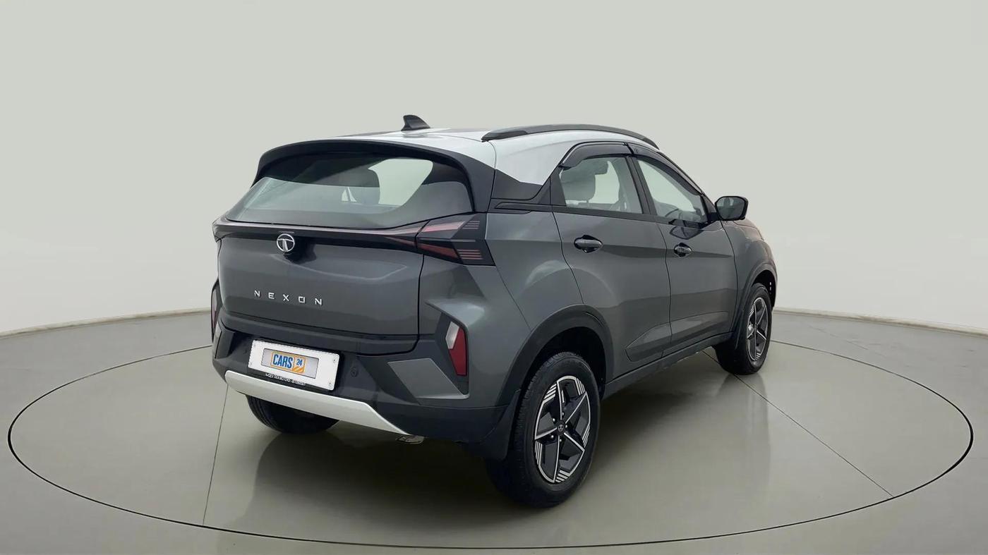 2023 Tata NEXON CREATIVE+ DCA DUAL TONE 1.2 PETROL, Petrol, Automatic, 23,022 km, Right Back Diagonal