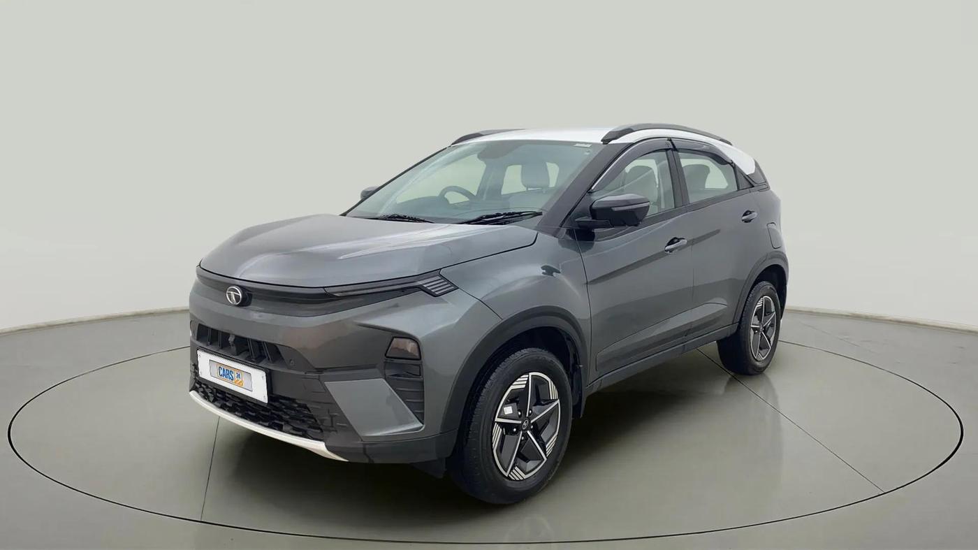 2023 Tata NEXON CREATIVE+ DCA DUAL TONE 1.2 PETROL, Petrol, Automatic, 23,022 km, Left Front Diagonal
