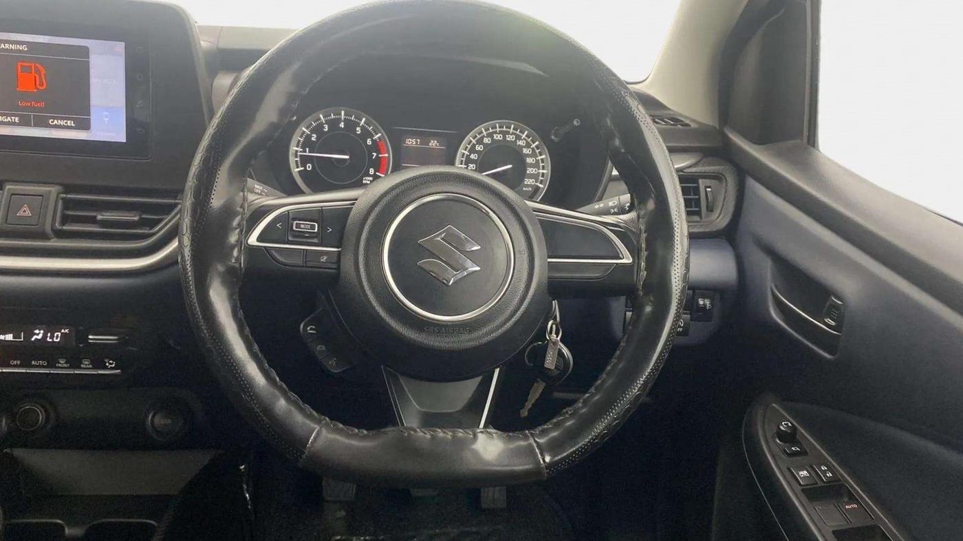 2022 Maruti Baleno DELTA PETROL 1.2, Petrol, Manual, 34,391 km, Steering Wheel Close Up