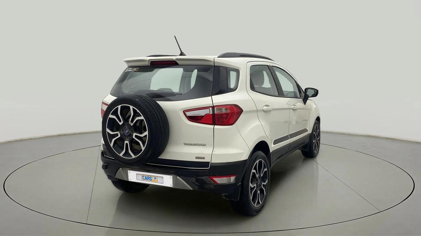 2019 Ford Ecosport TITANIUM 1.5L SIGNATURE EDITION (SUNROOF) DIESEL, Diesel, Manual, 77,547 km, Right Back Diagonal