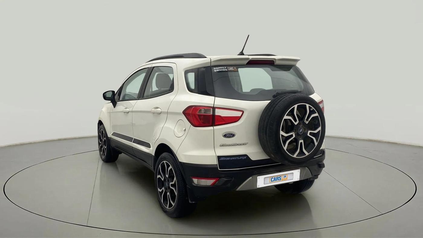 2019 Ford Ecosport TITANIUM 1.5L SIGNATURE EDITION (SUNROOF) DIESEL, Diesel, Manual, 77,547 km, Left Back Diagonal
