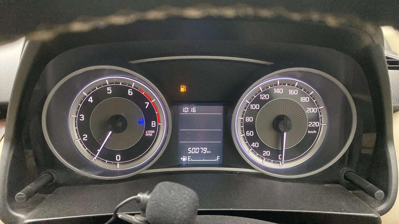 2018 Maruti Dzire VXI, Petrol, Manual, 50,204 km, Odometer Image