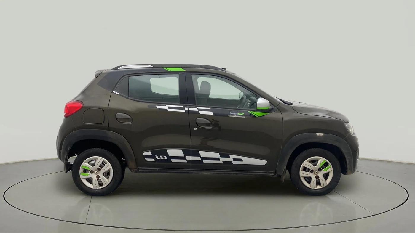 2017 Renault Kwid RXT 1.0 AMT, Petrol, Automatic, 47,830 km, Right Side View