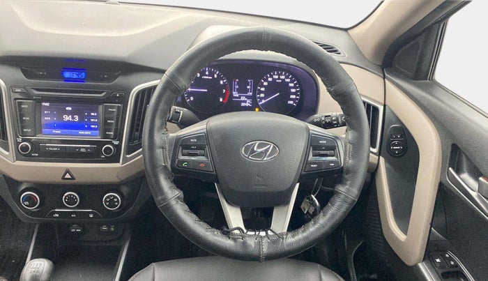 2016 Hyundai Creta S 1.6 PETROL, Petrol, Manual, 39,728 km, Steering Wheel Close Up