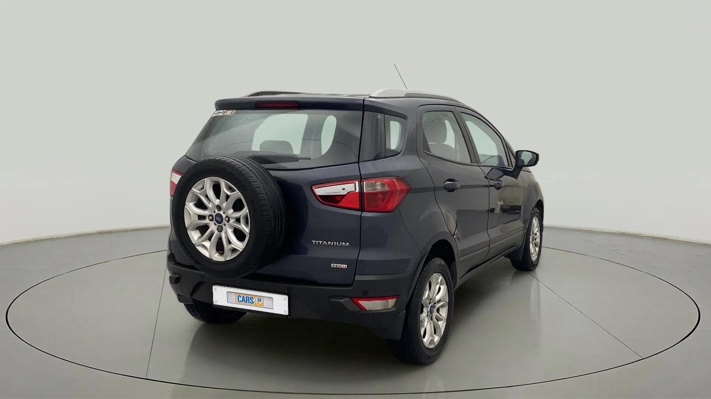 2013 Ford Ecosport TITANIUM 1.5L DIESEL, Diesel, Manual, 93,768 km, Right Back Diagonal