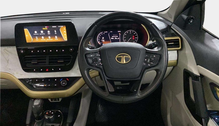 2022 Tata Safari XZA PLUS GOLD, Diesel, Automatic, 25,622 km, Steering Wheel Close Up