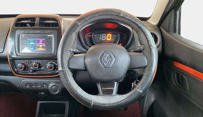 2019 Renault Kwid CLIMBER 1.0, Petrol, Manual, 22,723 km, Steering Wheel Close Up