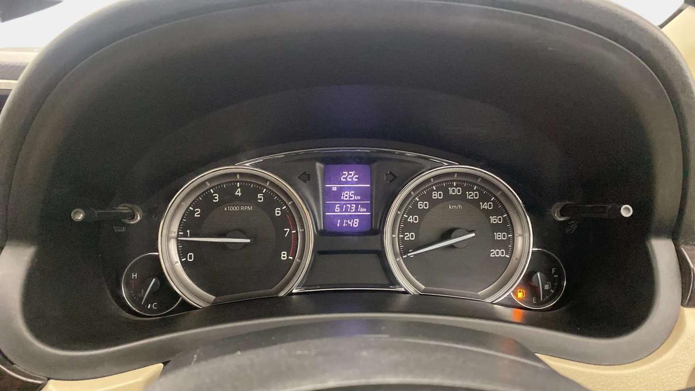 2017 Maruti Ciaz SIGMA 1.4 MT PETROL, Petrol, Manual, 61,689 km, Odometer Image
