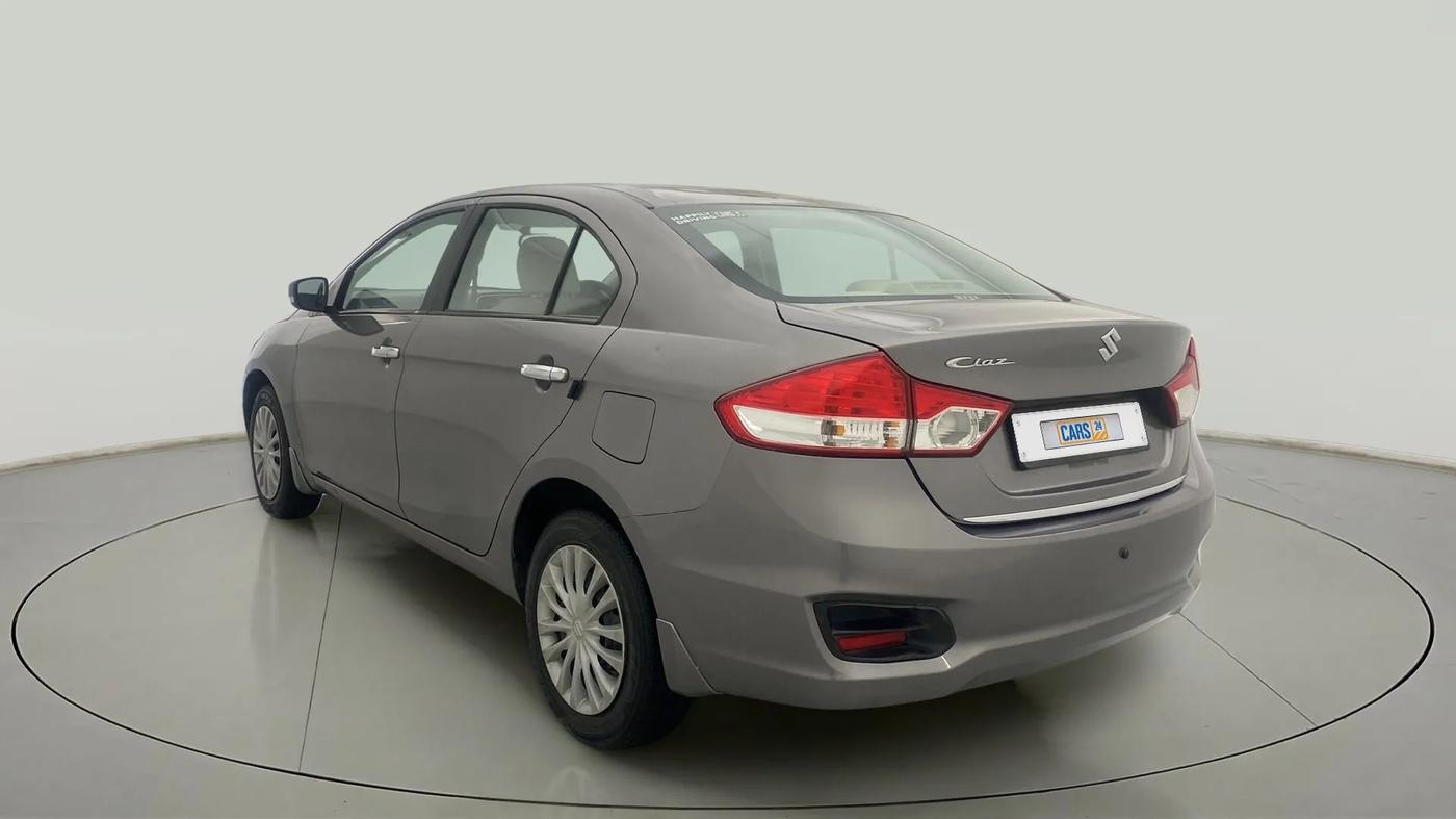 2017 Maruti Ciaz SIGMA 1.4 MT PETROL, Petrol, Manual, 61,689 km, Left Back Diagonal