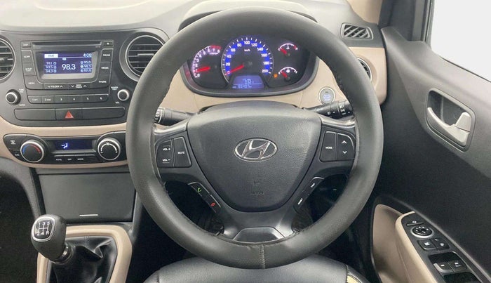 2014 Hyundai Xcent SX 1.2 (O), Petrol, Manual, 85,673 km, Steering Wheel Close Up