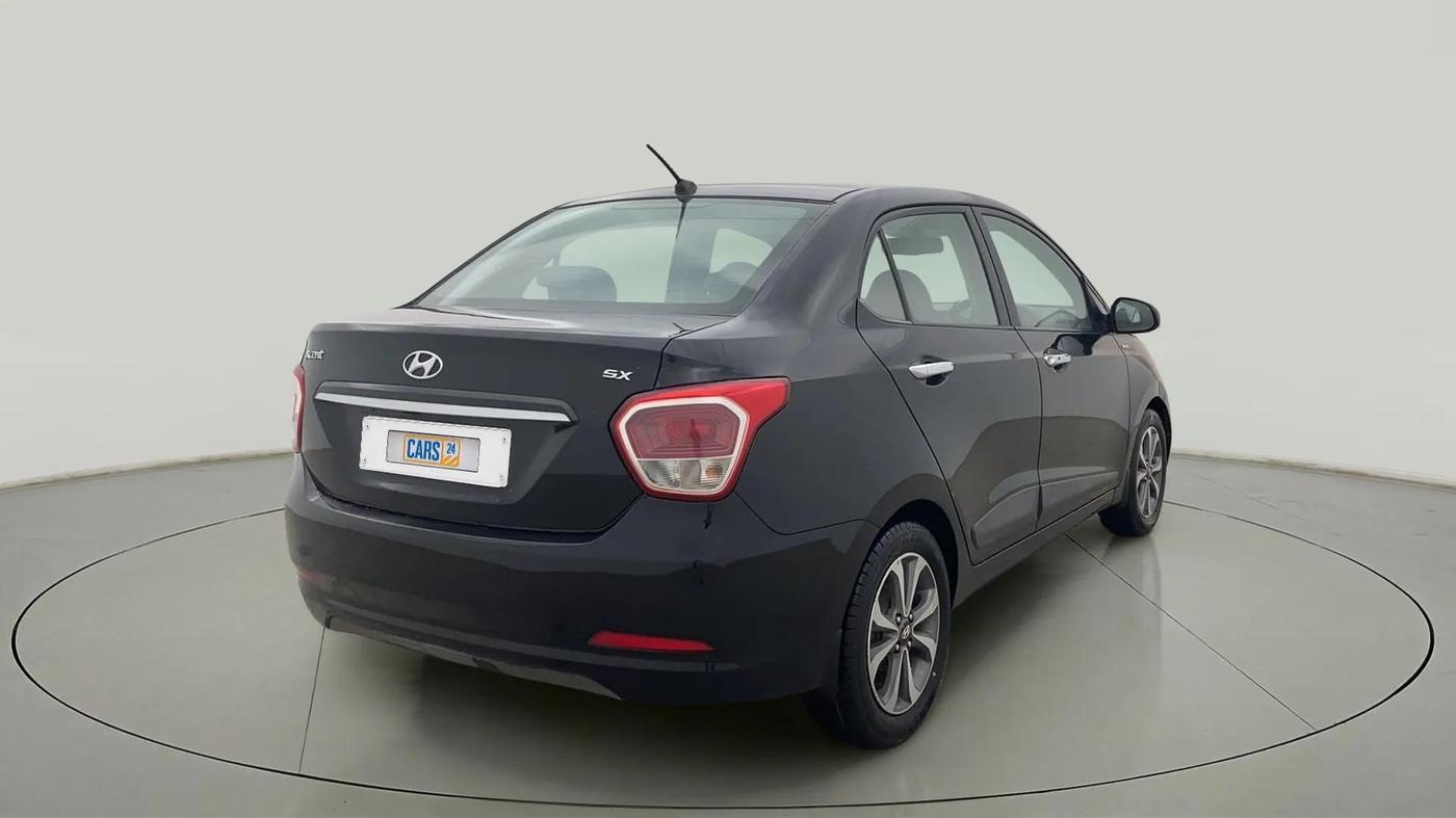 2014 Hyundai Xcent SX 1.2 (O), Petrol, Manual, 85,673 km, Right Back Diagonal