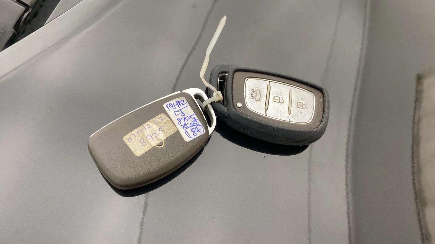2014 Hyundai Xcent SX 1.2 (O), Petrol, Manual, 85,673 km, Key Close Up