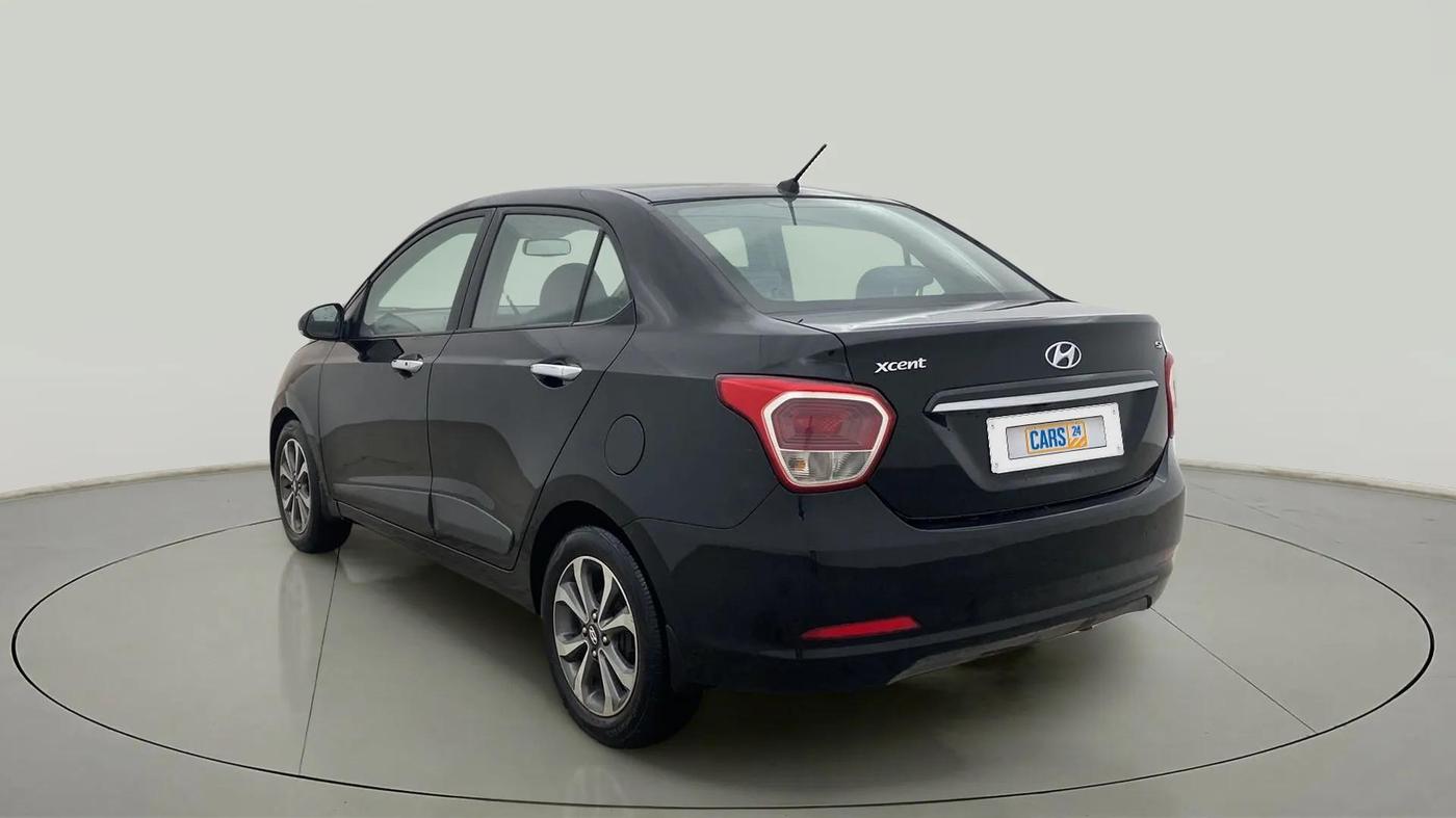 2014 Hyundai Xcent SX 1.2 (O), Petrol, Manual, 85,673 km, Left Back Diagonal
