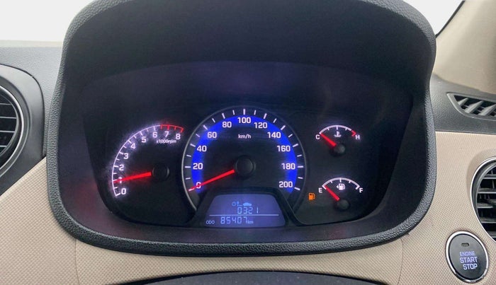 2014 Hyundai Xcent SX 1.2 (O), Petrol, Manual, 85,673 km, Odometer Image