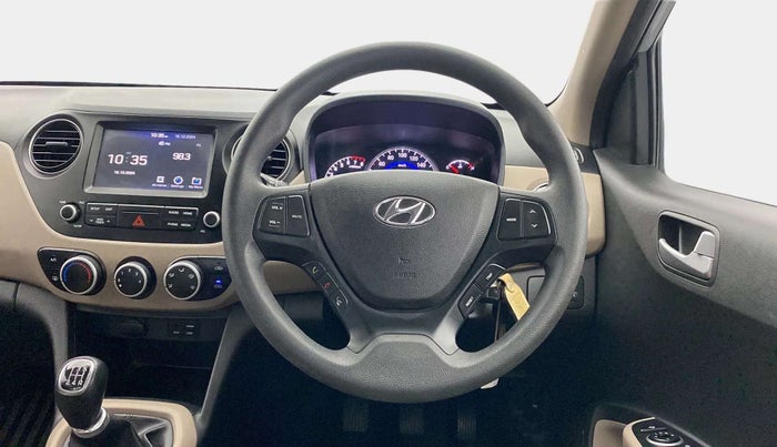 2019 Hyundai Grand i10 SPORTZ 1.2 KAPPA VTVT, Petrol, Manual, 26,466 km, Steering Wheel Close Up
