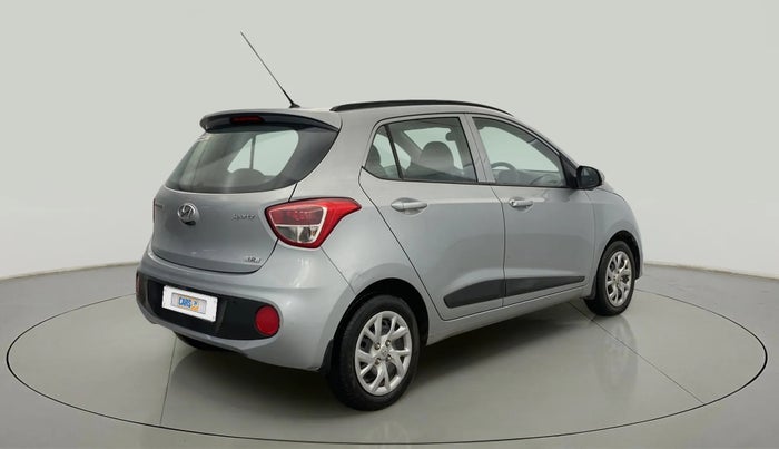 2019 Hyundai Grand i10 SPORTZ 1.2 KAPPA VTVT, Petrol, Manual, 26,466 km, Right Back Diagonal
