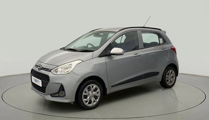 2019 Hyundai Grand i10 SPORTZ 1.2 KAPPA VTVT, Petrol, Manual, 26,466 km, Left Front Diagonal