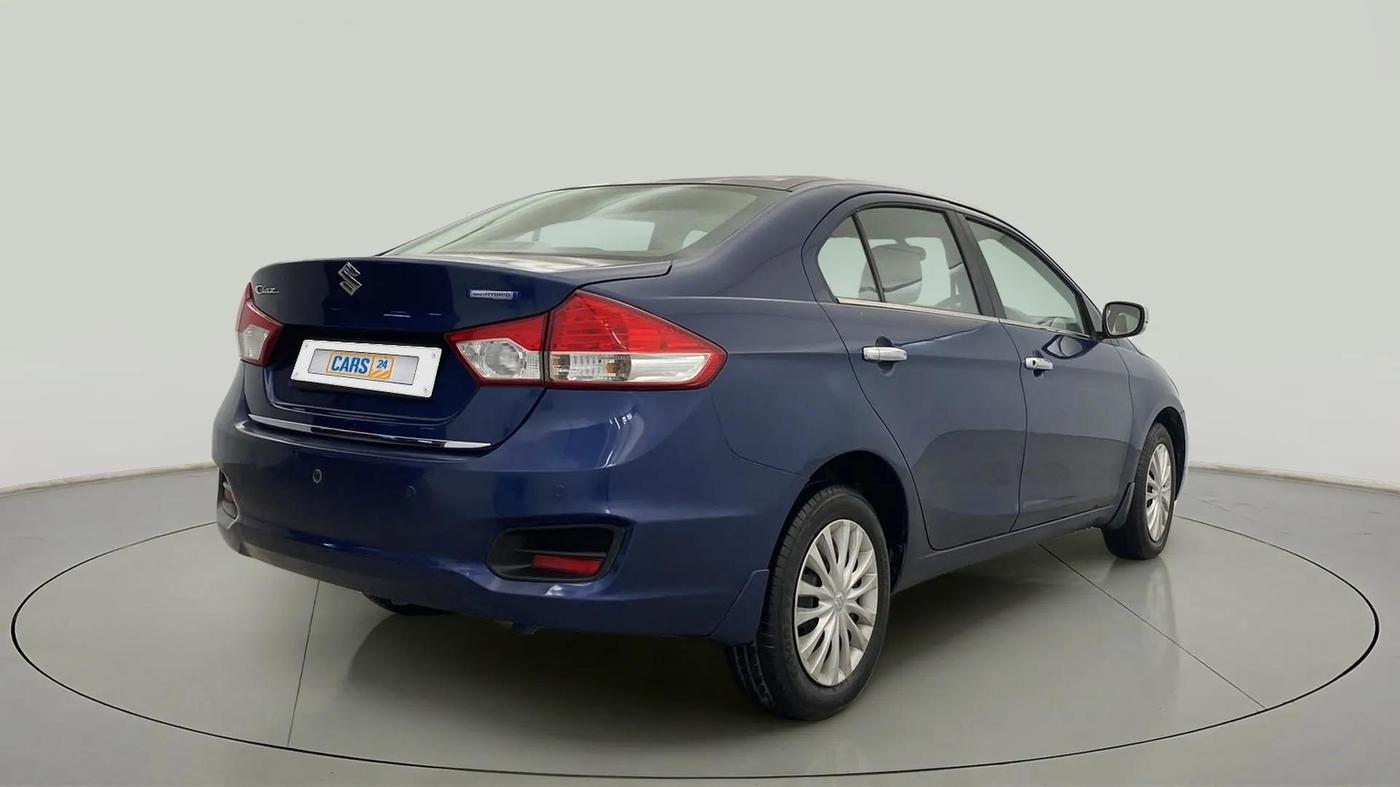 2021 Maruti Ciaz SIGMA 1.5 SHVS MT  PETROL, Petrol, Manual, 25,640 km, Right Back Diagonal