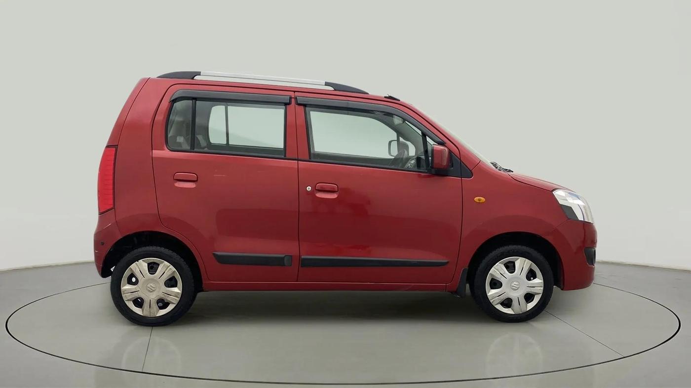 2015 Maruti Wagon R 1.0 VXI, Petrol, Manual, 48,418 km, Right Side View