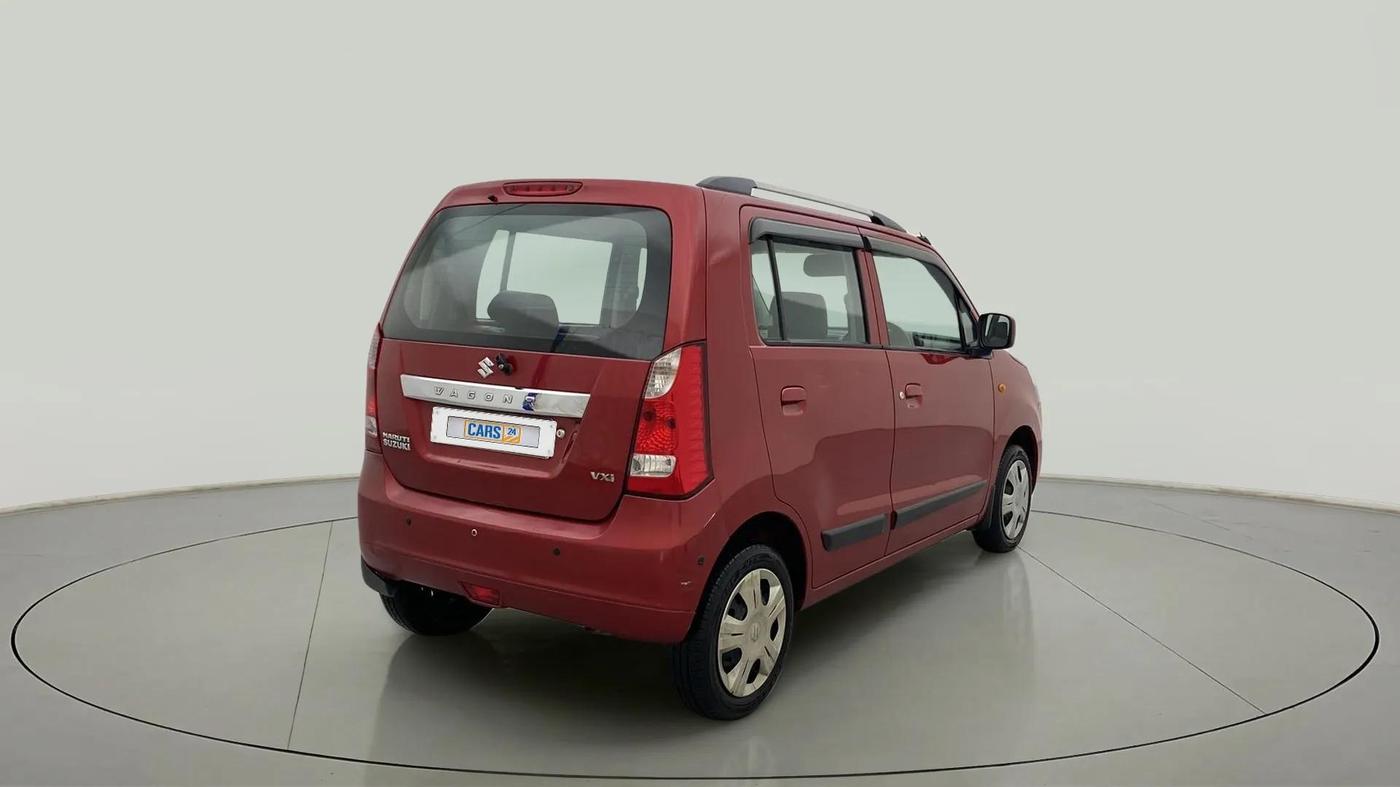 2015 Maruti Wagon R 1.0 VXI, Petrol, Manual, 48,418 km, Right Back Diagonal