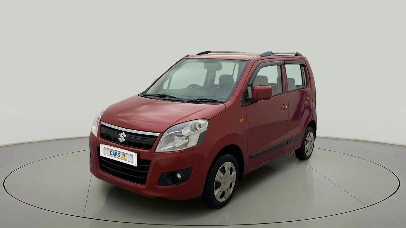 2015 Maruti Wagon R 1.0 VXI, Petrol, Manual, 48,418 km, Left Front Diagonal