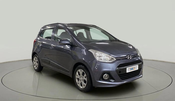 2015 Hyundai Grand i10 SPORTZ 1.2 KAPPA VTVT, Petrol, Manual, 35,890 km, Right Front Diagonal